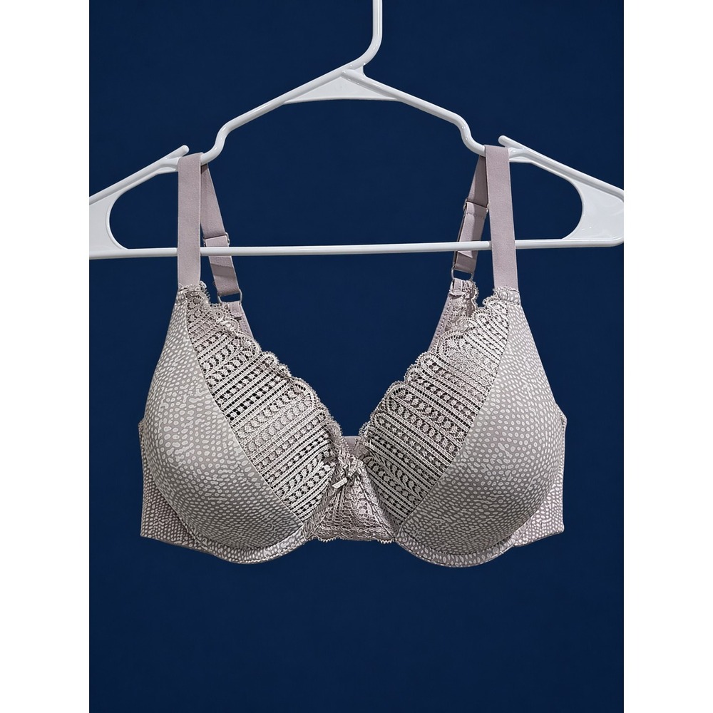 Maidenform 09404 Comfort Devotion Embellished Extra Coverage Bra Size 34DD